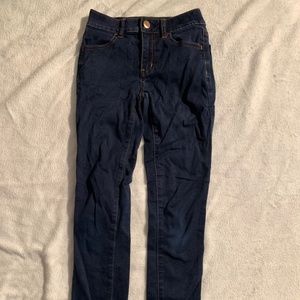 American Eagle Outfitters dark wash hi rise jegging